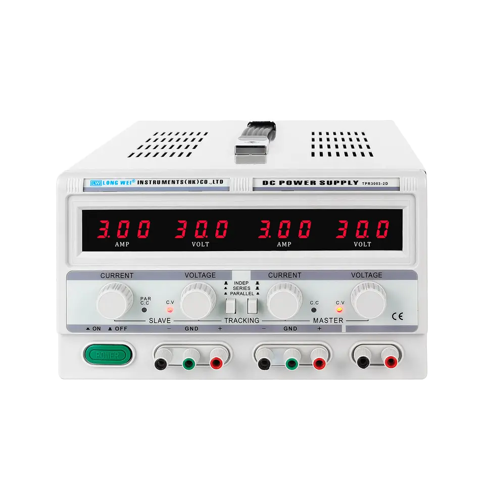 Dual Channel Linear Power Supply 30V 5A - Longwei TPR-3005-2D リニアデュアルDC 30V 5A ラボベンチ電源