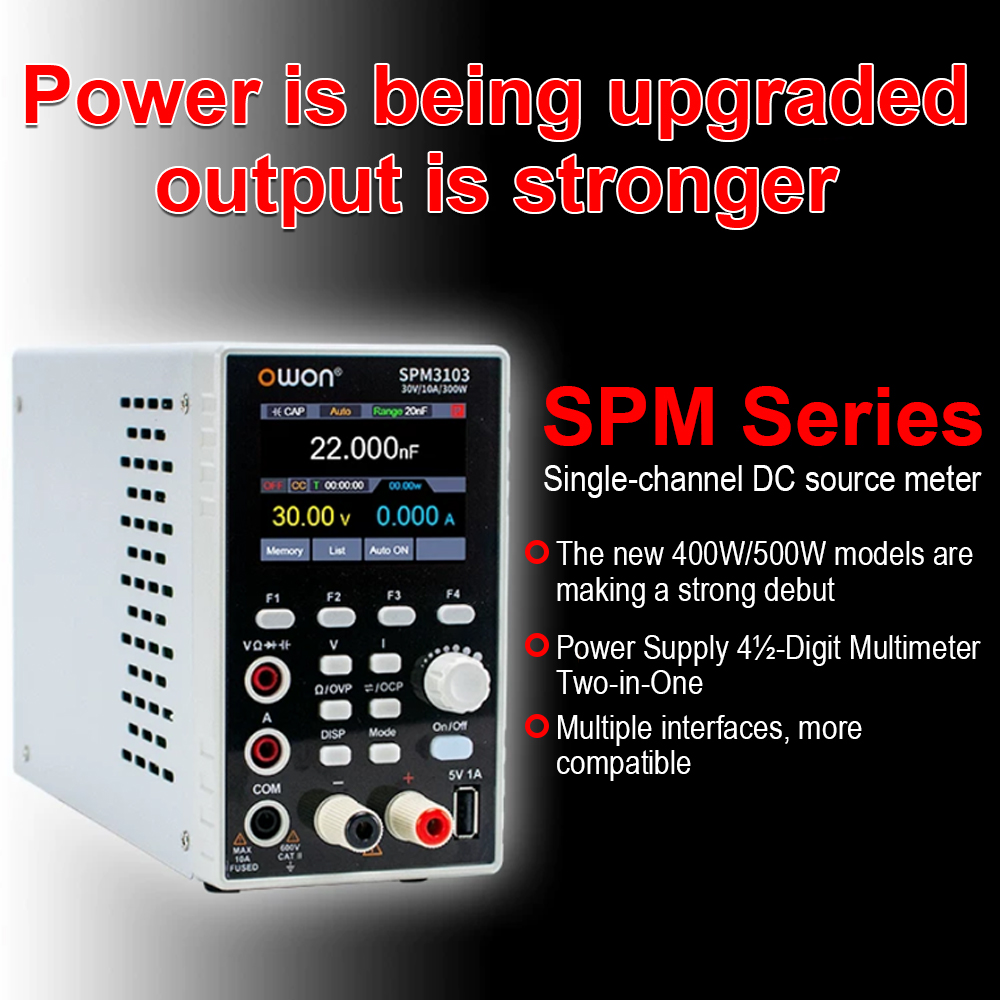 OWON SPM6103 プログラマブルDC電源 60V 1 - Programmable Dc Power Supply 60V 10A のレビューと価格