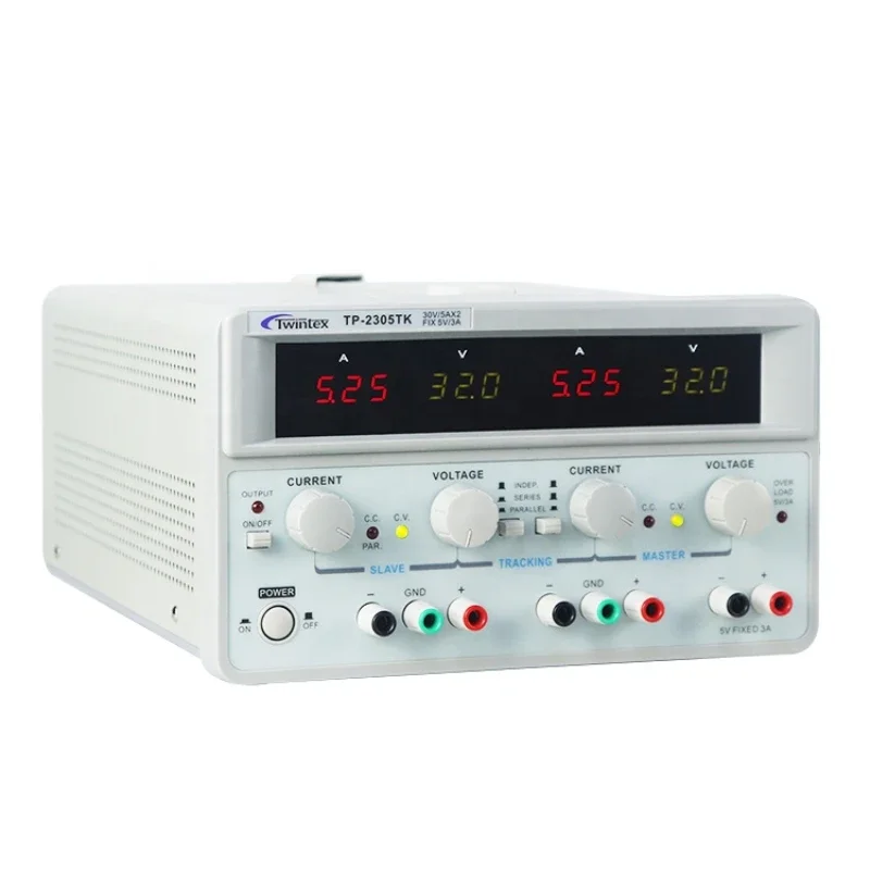 TP-2305E 300W 対称リニアラボ調整可能可変安定化 - Dual Channel Linear Power Supply 30V 5A のレビューと価格