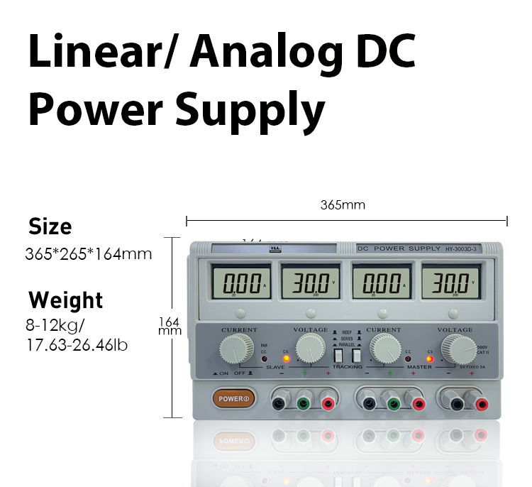 HY3003D-3 デジタルリニアアナログDC電源 30V/ - Linear Dc Power Supply Triple Output のレビューと価格